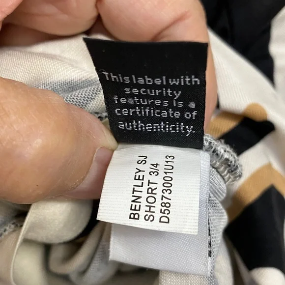 Diane Von Furstenberg Black and Cream Zebra “Bentley” 3/4 Sleeve 100% Silk Dress - Picture 7 of 16